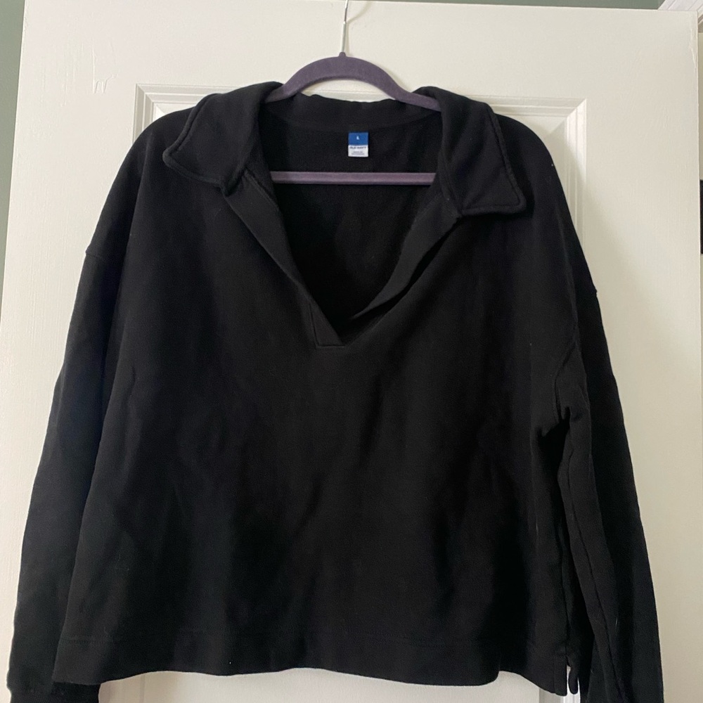 Old Navy Collared V neck sweatshirt